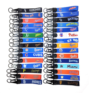 Llavero de Moda ML para Clubes Deportivos de Béisbol, Souvenir Personalizable con Logotipo, Popular Lanyard Americano de Muñeca Corta - Product Image 1