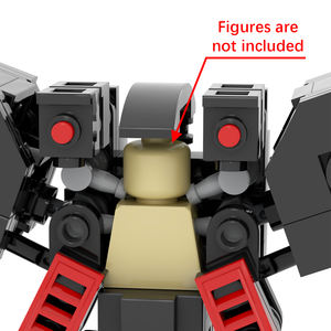 MOC1130 David Cyborg Serie de Juegos <span class=keywords><strong>Cyberpunk</strong></span> Heavy Mech Modelo DIY Bloques de Construcción Educativos Juguetes para Niños 319 Piezas - Product Image 5