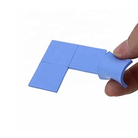 Coussinets conducteurs de chauffage thermique en silicone personnalisés pour dissipateur thermique de processeur GPU