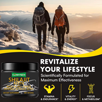 Meilleure vente de résine Shilajit Complément alimentaire pur de l'Himalaya Résine de Shilajit naturelle avec des oligo-éléments d'acide fulvique