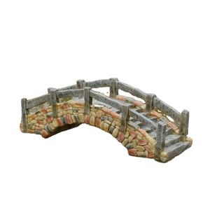 Z14600A 절묘한 돌 다리 Polyresin 소재 입상 마이크로 풍경 정원 장식 - Product Image 1