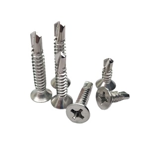 Jiangsu Dingming Hardware 410 Stainless Steel Phillips Head Countersunk Self-Drilling Screws 4.2M 4.8M 5.5M For <b>Metal</b> <b>Plate</b> - Product Image 3