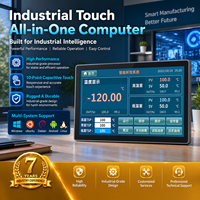 PC industriel tout-en-un avec écran tactile I3, écran 1920x1080, 4 Go/8 Go de RAM, Windows 10/Linux