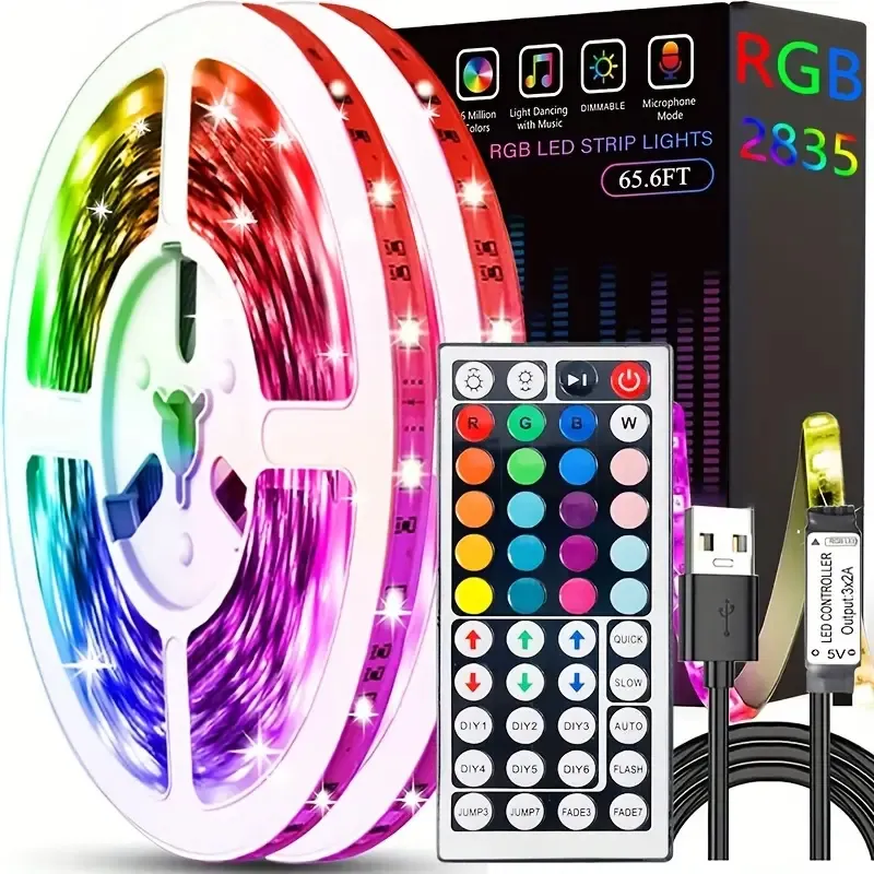 Dekorasyon Led Smd Rgb esnek su geçirmez Led şerit ışıkları/led ışık şerit/akıllı şerit ışık