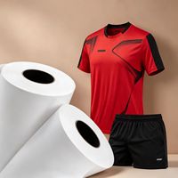 Papel de Transferencia por Sublimación JIGU de 90 g/m² para Impresión Digital, Bajo Consumo de Tinta, Secado Rápido, Colores Vívidos, Formato Ancho para Ropa