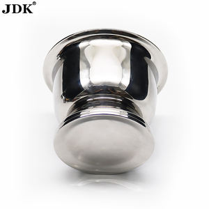 Tasse à raser vintage en acier inoxydable <span class=keywords><strong>de</strong></span> haute qualité pour hommes, bol à mousse à raser humide pratique, marque JDK unique, vente en gros - Product Image 5