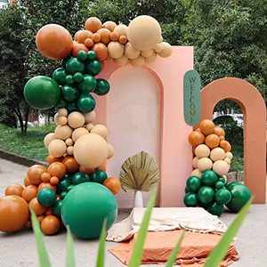Huaien usine rétro café <span class=keywords><strong>Coco</strong></span> couleur ballon guirlande arc Kits pour mariage toile de fond <span class=keywords><strong>d</strong></span>écoration fête <span class=keywords><strong>d</strong></span>'anniversaire - Product Image 6