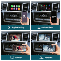 Road Top Android Auto Mirror Link AirPlay Car Play Functions NTG4.5 Wireless CarPlay for Mercedes Benz ML GL W166 X166 2012-2015