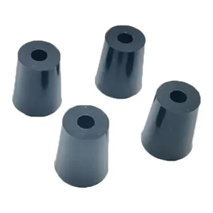 Custom Precision Seal Silicone Rubber Bung Dust Cover Rubber Plug Stopper With Different Softnes Flat Plugs