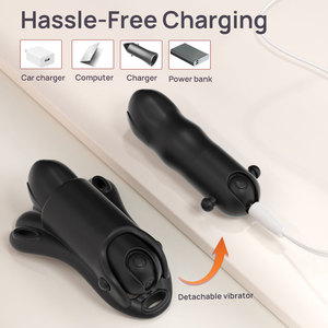 Kadın giyilebilir uzaktan kumanda klitoris stimülatörü külot ekle yapay penis Anal popo fiş vibratörler seks oyuncak kadın mastürbasyon için - Product Image 4