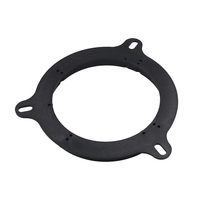 Fabricant de joints d'enceintes de voiture de 6,5 pouces, accessoires de voiture, kit d'adaptateurs d'enceintes noires, anneaux pour Nissan Series