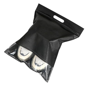 Sac à chaussures en coton grande capacité, design moderne et peu encombrant, idéal pour la machine à laver, sac à linge pour chaussures Teletrogy - Product Image 3