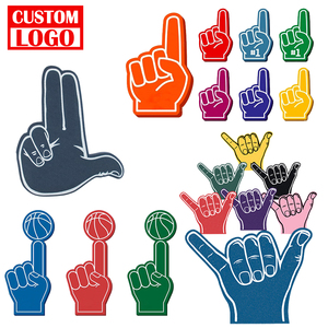 Customized Shape Foam Hand <strong>Finger</strong> Foam <strong>Fingers</strong> No Minimum - Product Image 1