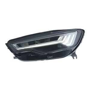 Jushun Audi A6L Headlight Assembly C7 <b>LED</b> Projector Daytime Running <b>Lights</b> Sequential Turn Signals 2012-2018 - Product Image 5