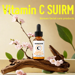Fórmula rica en antioxidantes y brillo de esencia de vitamina C para la reducción de manchas oscuras y brillo radiante Suministro de etiqueta privada OEM - Product Image 1