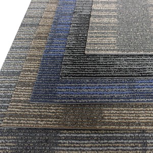 Innovflooring gris <span class=keywords><strong>dalle</strong></span> de <span class=keywords><strong>moquette</strong></span> confortable salon tapis de sol - Product Image 5