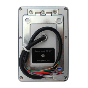 Kim loại IP65 không thấm nước Màn hình cảm ứng bàn phím Wiegand đầu ra/đầu vào ID/IC RFID Đầu đọc thẻ Bàn Phím cửa <span class=keywords><strong>acces</strong></span> điều khiển - Product Image 4