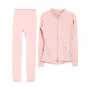 Leggings de Yoga Lulu para Mujer, de Alta Calidad, Suaves como la Mantequilla, Transpirables, con Tirantes Ajustables, de 2 Piezas, Manga Larga, para Gimnasio, Entrenamiento, Fitness - Product Image 4