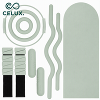 Ensemble d'accessoires de yoga et de pilates Cellux Custom Sage Green pour la maison et le studio