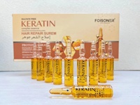 Suero Capilar Marca Foisoner, 13 ml * 10 Piezas, Suave, Sin Sulfatos, Aceite Capilar con Proteínas, Colágeno y Queratina, Ampollas Capilares
