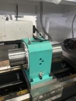 Machine-outil de tournage entièrement automatique à double tête avec mandrin unique, pour tournage de métaux, tour CNC à double tête