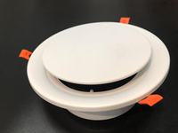 Diffuseur d'échappement de ventilation de plafond de qualité supérieure grand couvercle de ventilation réglable industriel pour conduits HVAC certifié CE fabriqué en Australie