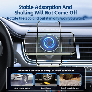 Bán Buôn Siêu Mạnh Mẽ Nam Châm Xe Điện Thoại Núi Linh Hoạt Không Khí Vent Chủ Với Điều Khiển Từ Xa Tương Thích Với Iphone Ngoài Trời Sử Dụng - Product Image 6