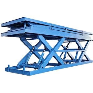 Platform pengangkat gunting tetap hidrolik yang dapat disesuaikan-2ton/5ton kerekan gunting mobil, 380V/220V (Bersertifikat CE) - Product Image 3