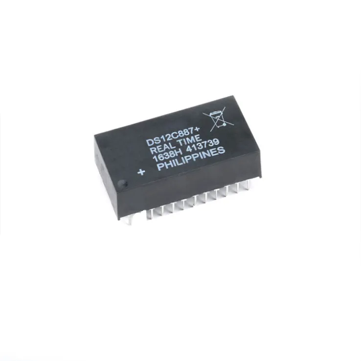 LORIDA DS12C887 DS1302ZN DS18B20U 24-EDIP Module Mcu Circuits intégrés microcontrôleurs puce Ic DS12C887 nouveau et Original
