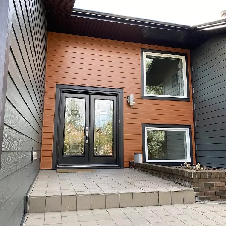 Metal Aluminum Siding Panels PVDF Aluminum Curtain Wall Cladding Cover Building Facades Exterior Metal Wall Panels