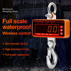 Wasserdichte industrielle 1,5 Tonnen kabellose Waage Waage IP68 Hanging Hoist <span class=keywords><strong>Scale</strong></span> <span class=keywords><strong>Digital</strong></span> - Product Image 4