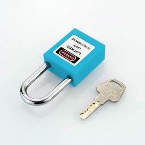 लोटो 38 मिमी उच्च पीला नायलॉन शरीर और पॉलिश स्टील शॉकल कुंजी अनलॉक एंटी-चोरी लॉक सुरक्षा पैडलॉक - Product Image 3