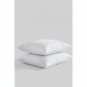 Oreiller Varol 2 pièces en billes de silicone pour un sommeil sain, 800g/pièce, 50x70, logo personnalisé, motif uni et ondulé, modèle naturel pour hôtels - Product Image 2
