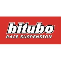 Amortiguador trasero Bitubo MONO compatible con Suzuki TL1000S 1997-2001 nueva condición con precarga/rebote de resorte ajustable