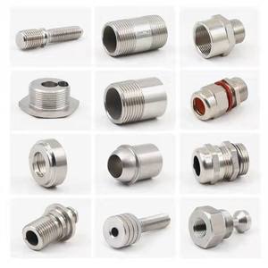 Piezas de Acero Inoxidable Mecanizadas por CNC, Herrajes Mecánicos de Precisión, Conexión de Rosca Externa Personalizable, Origen Zhejiang - Product Image 2