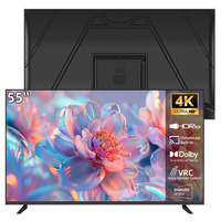 Smart TV de 55/65/75/85 Pulgadas 4K UHD HDR LED con Control Remoto por Voz, Wi-Fi, Modo de Juego y TV para Baño, para Sala de Estar