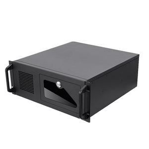 Fabbricazione di 19 pollici 2U 4U in alluminio Server Rack caso telaio ATX stile con ventilatore per apparecchiature di rete e PC armadi - Product Image 1