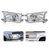 2Pcs Phares de Voiture KZN185 RZN185 8115035310 8111035330 1996 1997 1998 1999 2000 Phares d'Automobile pour Toyota Hilux Surf