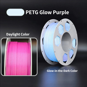 Filament d'imprimante 3D PETG, luminescent dans le noir, haute résistance, longue durée, pour Bambu Lab, 1,75 mm, 1 kg - Product Image 1