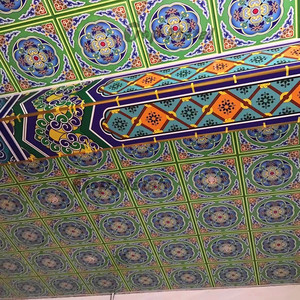 Plafonds de temple en aluminium avec design de plafond de temple en relief 3D - Product Image 5
