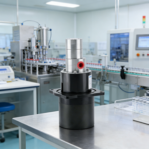 7.3LPM 24V DC Stainless Steel High Pressure 3.5Bar Magnetic <b>Micro</b> Gear Pump OEM Compatible Water Pump - Product Image 1