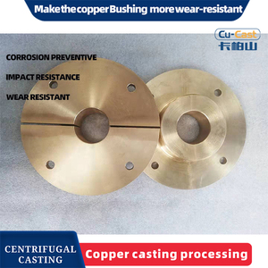 C90500 Composants d'équipement de l'industrie métallurgique écrou de couplage en cuivre - Product Image 5