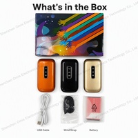 Teléfono Móvil al por Mayor, Teléfono para Personas Mayores, Teléfono con Teclado de 1.8 Pulgadas, 2G GSM, Doble SIM, Teléfono Plegable para Ancianos