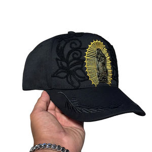 卸売 5パネル G5 最高品質 3D刺繍 ワイドブリム サン・ジュダス・タデオ キャップ インニデット ビッグボスハット ビアードリコキャップ 野球帽 - Product Image 4