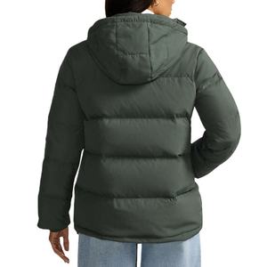 OEM Custom Brand Reversible Motorcycle Winter <b>Jacket</b> Plus Size <b>Women</b> New Arrival <b>Warm</b> Wool/Nylon Lining Hooded Waterproof - Product Image 4