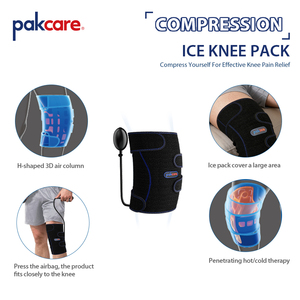 Envoltura Inflable <span class=keywords><strong>de</strong></span> Compresión <span class=keywords><strong>para</strong></span> la <span class=keywords><strong>Rodilla</strong></span>, Terapia <span class=keywords><strong>de</strong></span> Frío y Calor <span class=keywords><strong>para</strong></span> Alivio del <span class=keywords><strong>Dolor</strong></span>, Artritis, Lesiones Deportivas y Recuperación Postoperatoria - Product Image 2