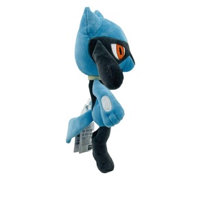Peluche Lucario Blu <span class=keywords><strong>Elfo</strong></span> Brillante 26CM all'Ingrosso, Giocattolo Super Morbido con Orecchie Lunghe e Benda, Regalo per Ragazze - Product Image 5