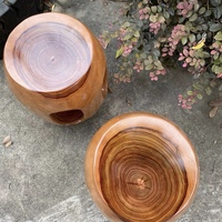 Tabourets en bois d'acacia rustiques et anciens de haute qualité, articles les plus vendus, fabriqués au Vietnam