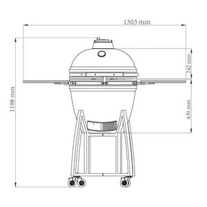 Décorations de <span class=keywords><strong>Barbecue</strong></span> KAMADO, ruban fumoir, grill à cocktail, pour fêtes en plein air - Product Image 2