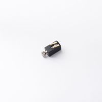 Moteur vibrant sans noyau micro mini 0408 à coupelle creuse 3V DC, petit moteur vibrant électrique cylindrique pour mobiles et appareils électroniques
